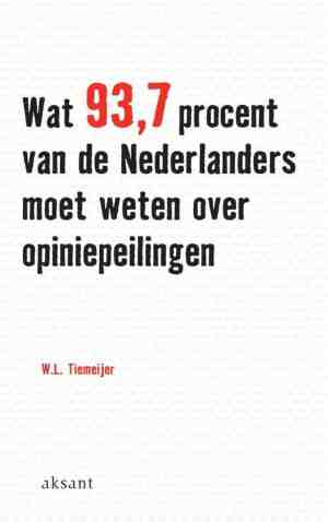 Foto: Wat 93 7 procent van de nederlanders moet weten over opiniepeilingen