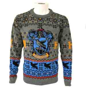 Foto: Harry potter   ravenclaw gebreide foute kerst trui