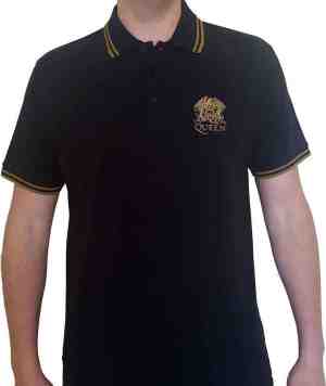 Foto: Queen polo shirt xl crest logo zwart