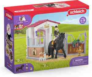 Foto: Schleich horse club   speelfigurenset   paardenstal met horse club tori princess   kinderspeelgoed voor jongens en meisjes   5 tot 12 jaar   14 onderdelen   42437