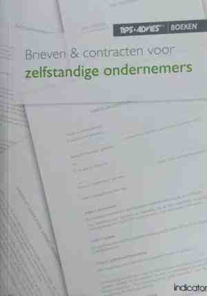 Foto: Brieven contracten voor zelfstandige ondernemers