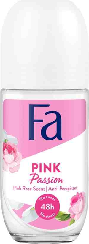 Foto: Fa pink passion antiperspirant roll on antiperspirant in floral bullets