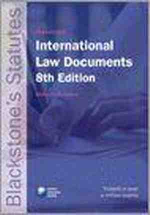 Foto: Blackstones international law documents