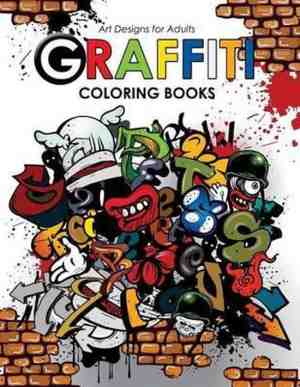 Foto: Graffiti coloring book for adults