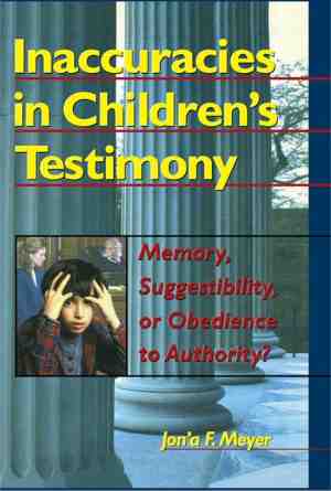 Foto: Inaccuracies in childrens testimony