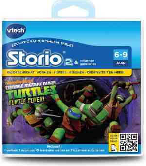 Foto: Vtech storio 2   game   ninja turtles