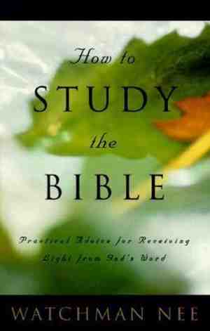 Foto: How to study the bible