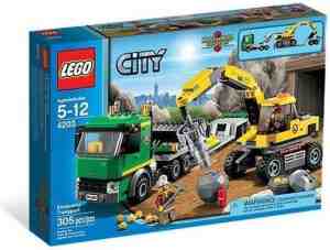 Foto: Lego city graafmachinetransport   4203