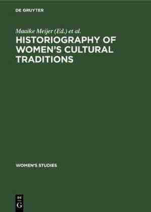Foto: Womens studies3  historiography of womens cultural traditions