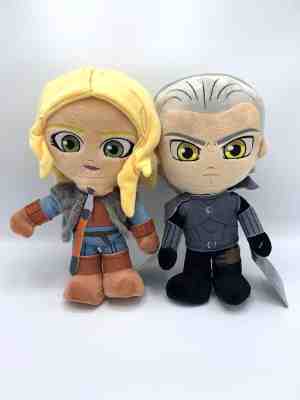 Foto: The witcher geralt ciri knuffelset 27 cm pluche