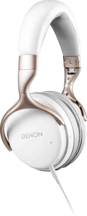 Foto: Denon ahgc25nc bedrade over ear koptelefoon met noise cancelling wit