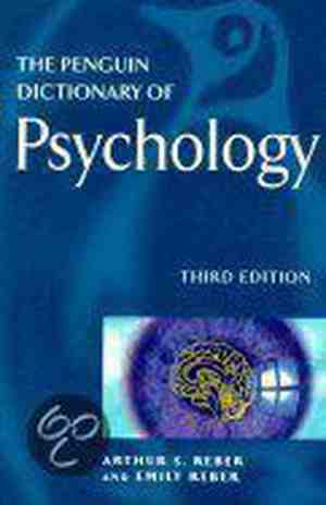 Foto: The penguin dictionary of psychology