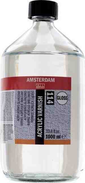 Foto: Amsterdam acrylvernis flacon 1000 ml glanzend