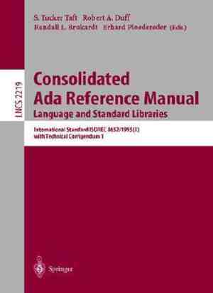 Foto: Consolidated ada reference manual  language and standard libraries