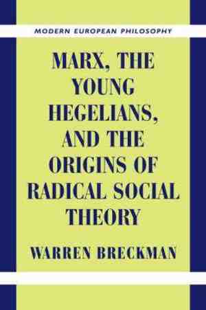 Foto: Modern european philosophy  marx the young hegelians and the origins of radical social theory