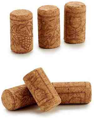 Foto: 9 x stuks wijnfles kurken van 3 8 2 cm hobby knutsel materialen en of als stopper voor flessen
