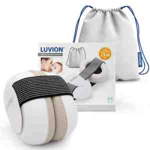 Foto: Luvion baby gehoorbeschermer premium gehoorbescherming voor je 0 tot 3 jaar snow white