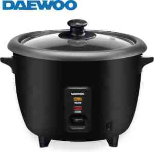 Foto: Daewoo drcooker bk rijstkoker   1 liter   uitneembare binnenpan en warmhoudfunctie   zwart