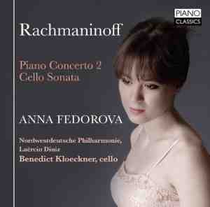Foto: Anna fedorova   rachmaninoff  piano concerto 2 cello sonata cd