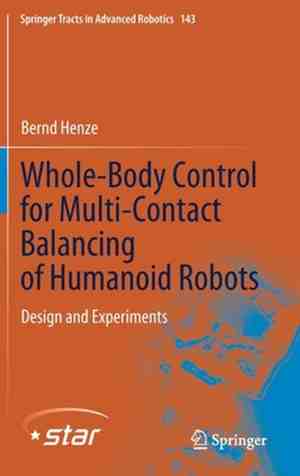 Foto: Springer tracts in advanced robotics  whole body control for multi contact balancing of humanoid robots