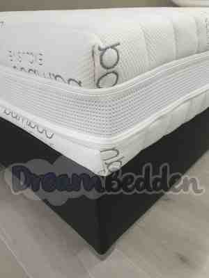 Foto: Matras 200x210 hr55 koudschuim bamboo exclusive pocketvering 7 zones ca 25cm dik