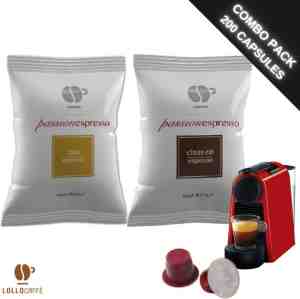 Foto: Lollo caff oro classico passionespresso nespresso compatible   200 capsules   italiaanse espresso koffiecups   voordeelverpakking