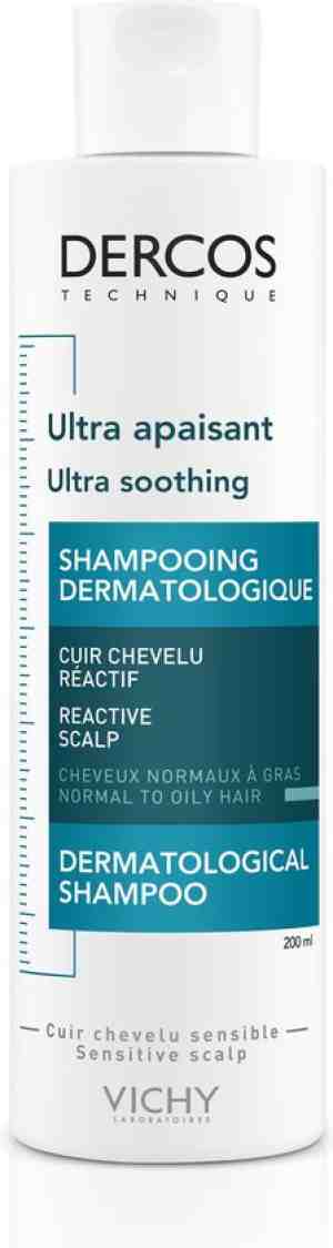 Foto: Vichy dercos technique ultra kalmerende shampoo voor normaal tot vet haar 200 ml