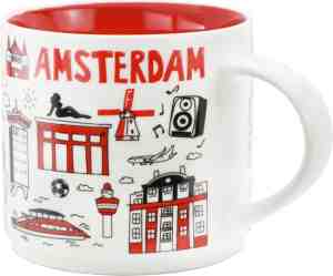 Foto: Baasbink   eurotour series   amsterdam mok   eurotour series   arnhem mok   440 ml   mug   mokken   grote mok   mok xl   koffiemok   koffiemokken   theemok   theemokken   koffie   thee   melk   drinken   drank   044l