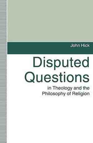 Foto: Disputed questions in theology and the philosophy of religion