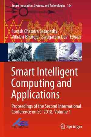 Foto: Smart innovation systems and technologies 104   smart intelligent computing and applications