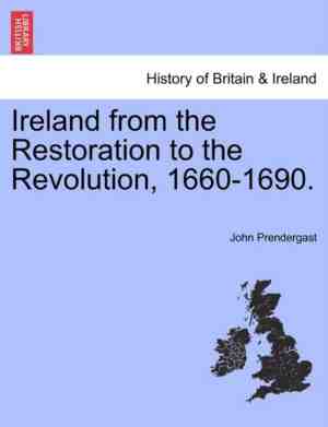 Foto: Ireland from the restoration to the revolution 1660 1690 