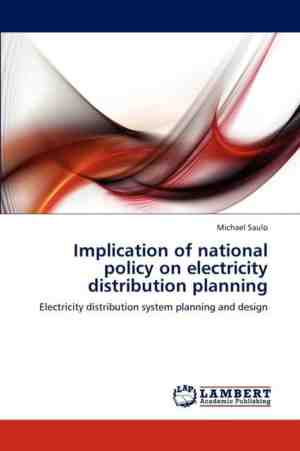 Foto: Implication of national policy on electricity distribution planning