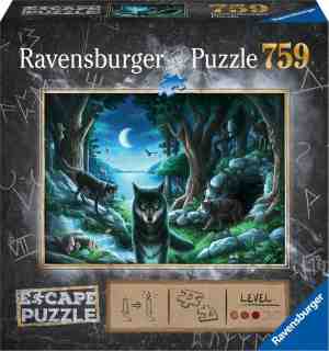 Foto: Ravensburger escape puzzle 7 curse of the wolves 759 stukjes