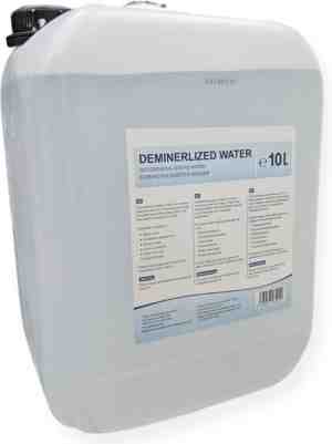 Foto: Zuiver demiwater   gedemineraliseerd water   osmosewater   accuwater   strijkwater   10 liter   cannister