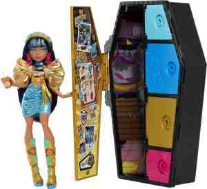 Foto: Monster high skulltimate secrets pop cleo de nile met garderobe