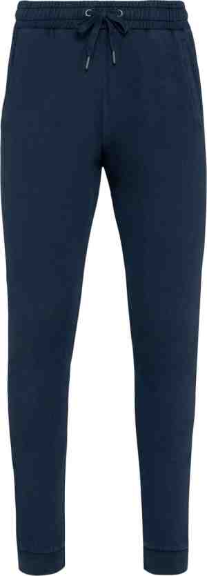 Foto: Biologische unisex joggingbroek washed navy blue xxs