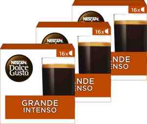 Foto: Nescaf dolce gusto capsules grande intenso   48 koffiecups   geschikt voor 48 koppen koffie