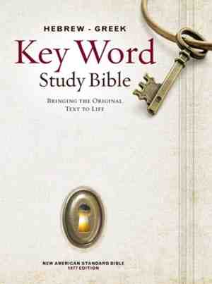 Foto: Hebrew greek key word study bible nasb