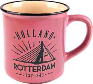 Foto: Mug rotterdam roze souvenir