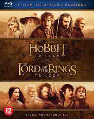Foto: Hobbit lord of the rings trilogy blu ray