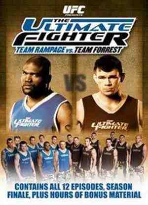 Foto: Ufc the ultimate fighter team rampage vs team forrest seizoen 7 