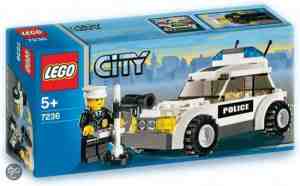 Foto: Lego city politiewagen   7236