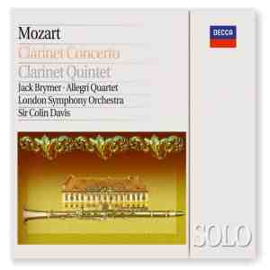 Foto: Jack brymer london symphony orchestra sir colin davis   mozart  clarinet concertos cd