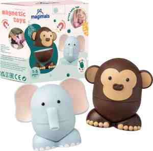Foto: Magimals wibbly wobbly safari magnetisch speelgoed baby speelgoed speelgoed 1 jaar2jaar3jaar speelgoed jongens en meisjes badspeelgoed dierenspeelgoed