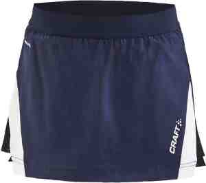 Foto: Craft pro control impact skirt junior navy white hockey hockeykleding shorts rokjes