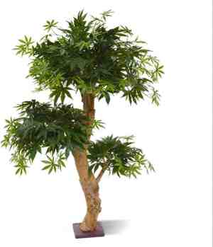 Foto: Acer bonsai kunstboom 95cm   groen