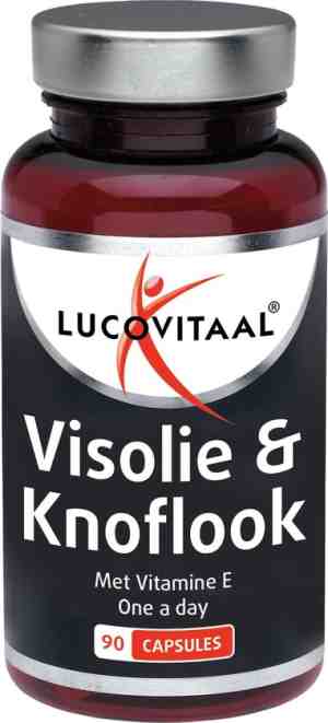 Foto: Lucovitaal visolie knoflook voedingssupplement   90 capsules