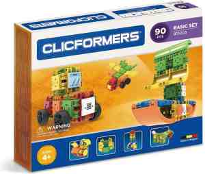 Foto: Clicformers bouwblokken basis 90 onderdelen bouwset