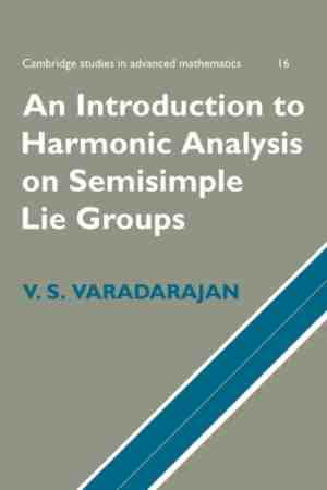 Foto: Cambridge studies in advanced mathematicsseries number 16 an introduction to harmonic analysis on semisimple lie groups