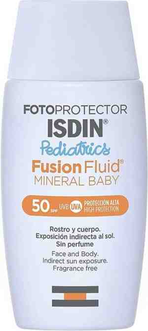 Foto: Zonnebrand lotion isdin fotoprotector pediatrics mineral baby spf 50 ml
